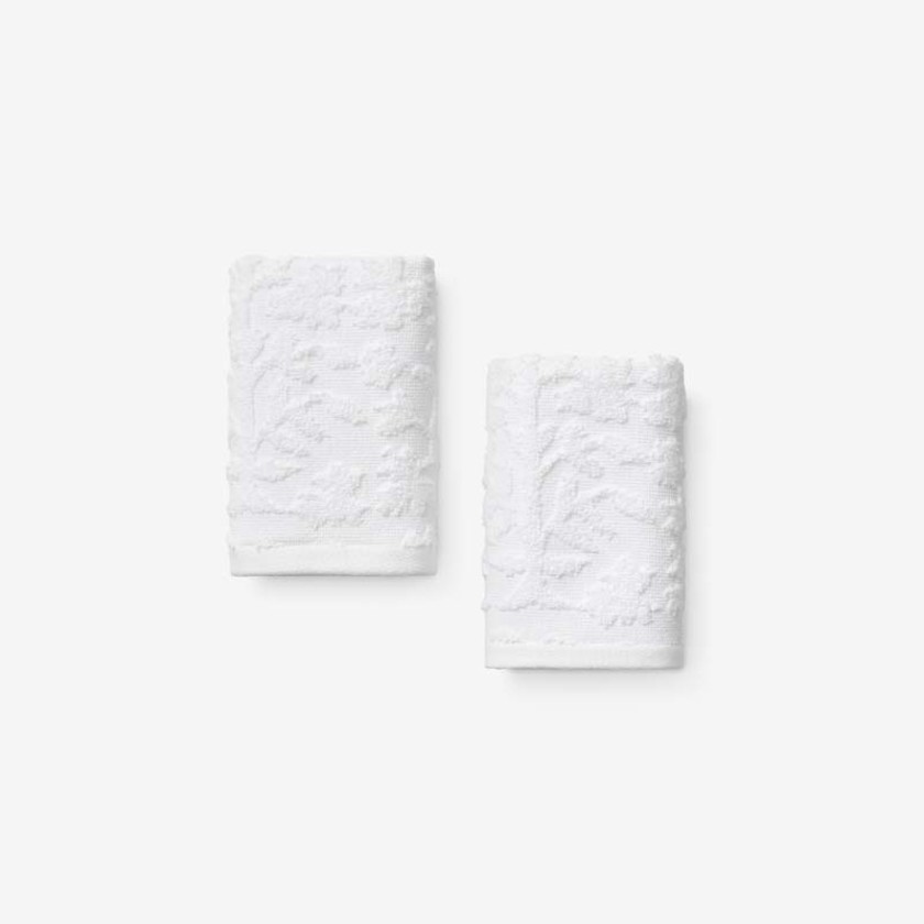 Floral Jacquard Bath Towel