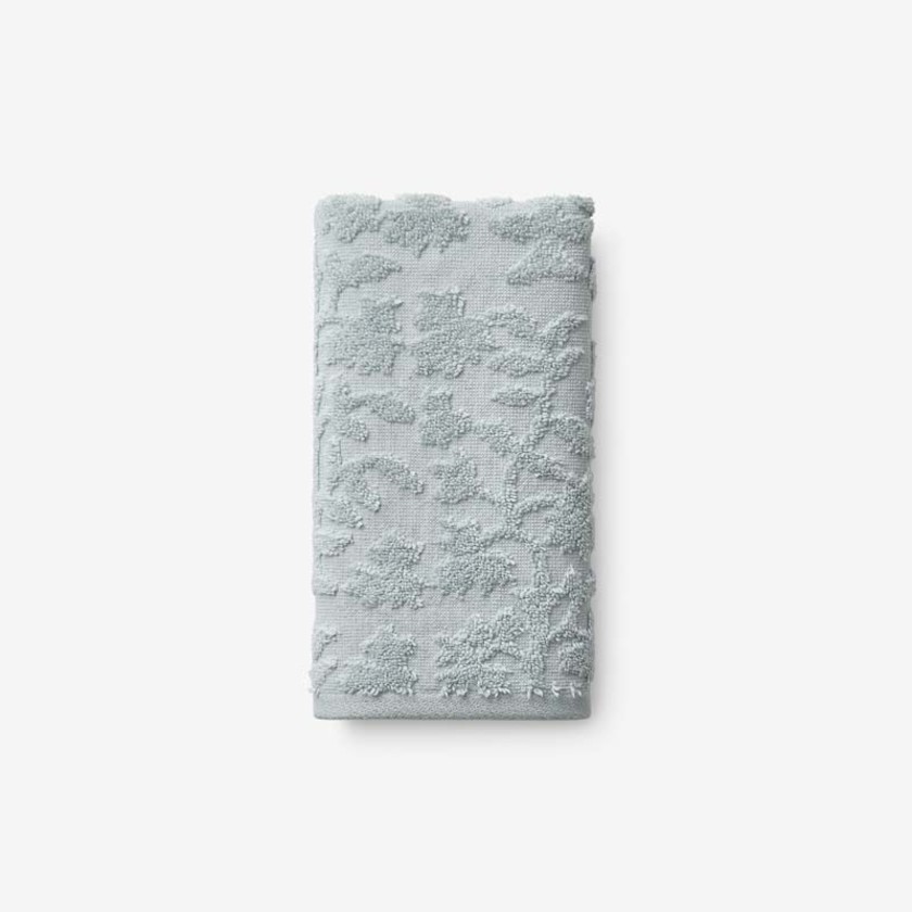 Floral Jacquard Bath Towel