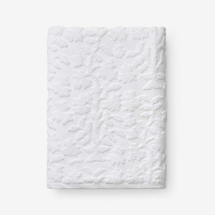 Floral Jacquard Bath Towel