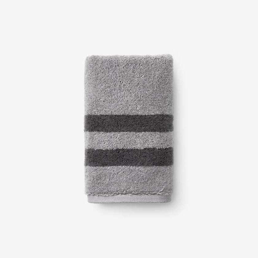 Mirage Aegean Cotton Reversible Stripe Bath Towel
