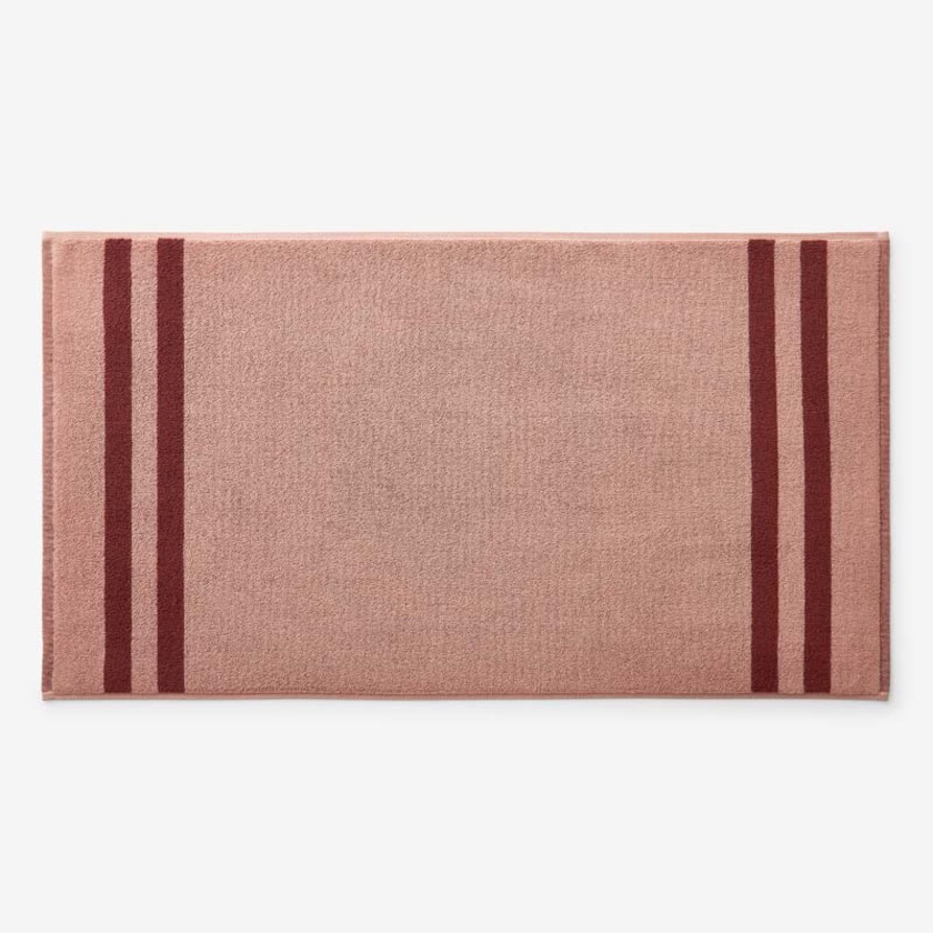 Mirage Aegean Cotton Reversible Stripe Bath Mat