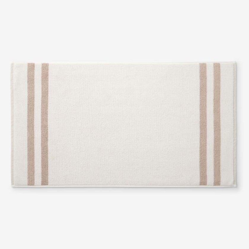 Mirage Aegean Cotton Reversible Stripe Bath Mat