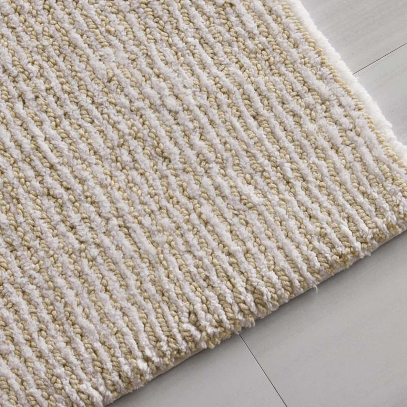 Thin Stripe Bath Rug - Jute, 17 in. x 24 in.,Jute