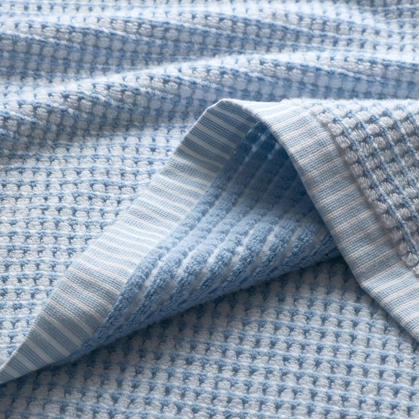 Textured Dot Bath Towel,Blue