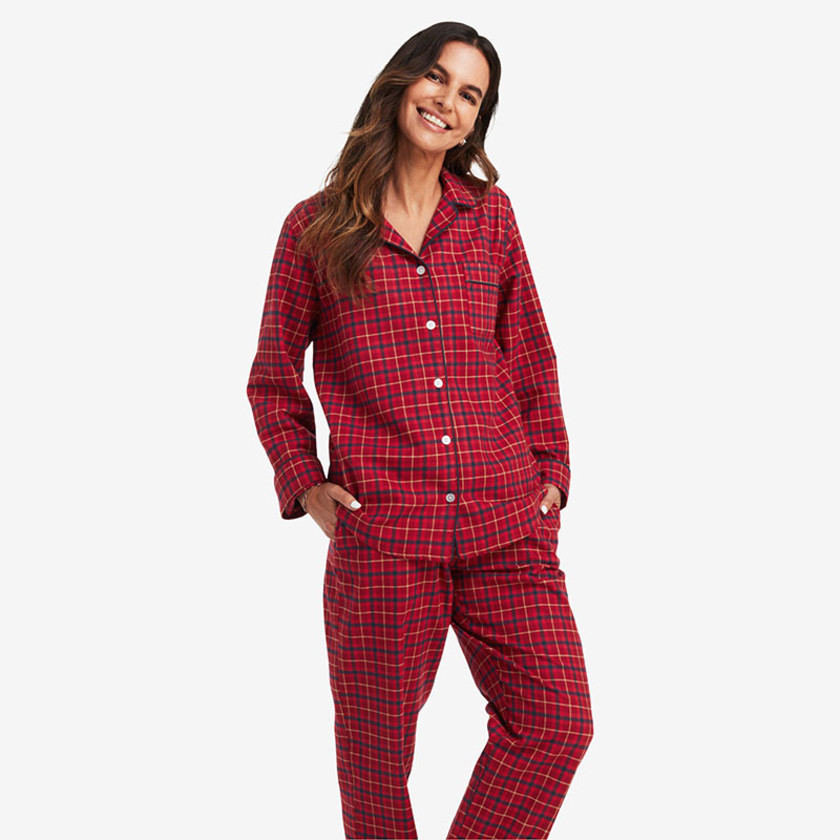 Matching Family Flannel Women s Classic PJ Set The Company Store