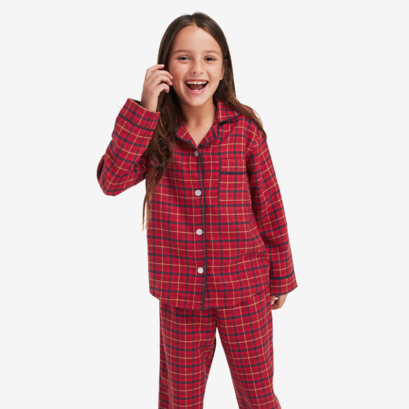 Family Flannel Kid's Classic Pajama Set