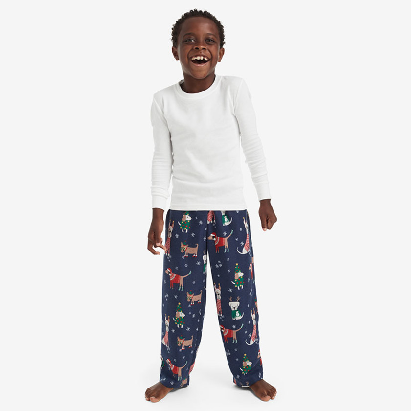 Family Flannel Kid's Pajama Set