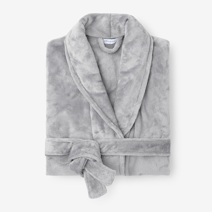 Mens Robes - Light Gray, L,Light Gray