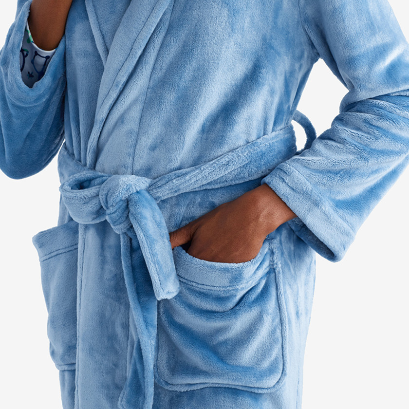 Womens Robes - Blue, L