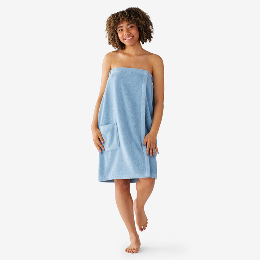 Company Cotton Turkish Women s Shower Wrap The Company Store