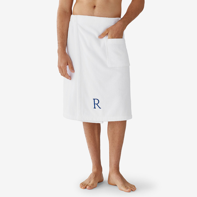 Company Cotton Turkish Men s Shower Wrap The Company Store
