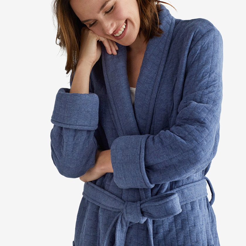 Air Layer Robe,Blue