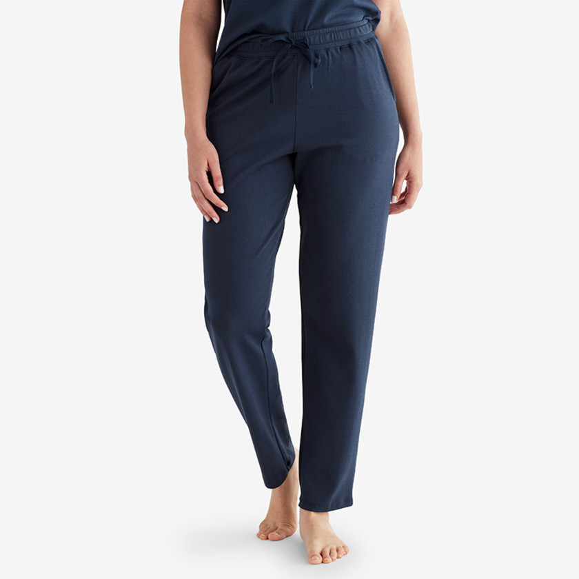 Pima Cotton Tapered Pants