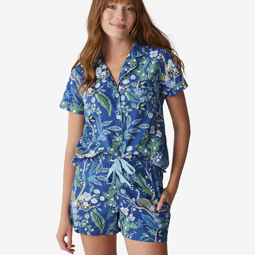 Poplin Women's Shorts Set