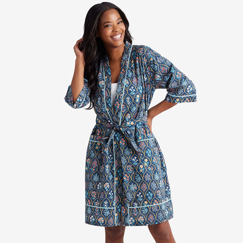 Wrap around robe sales