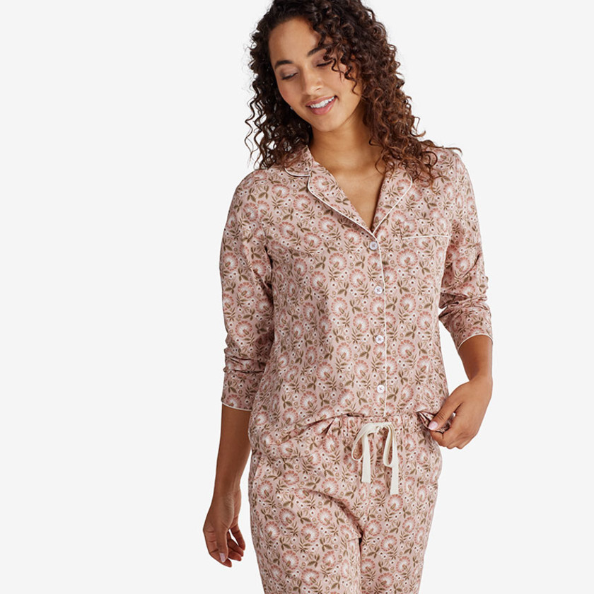 Poplin pajama set sale