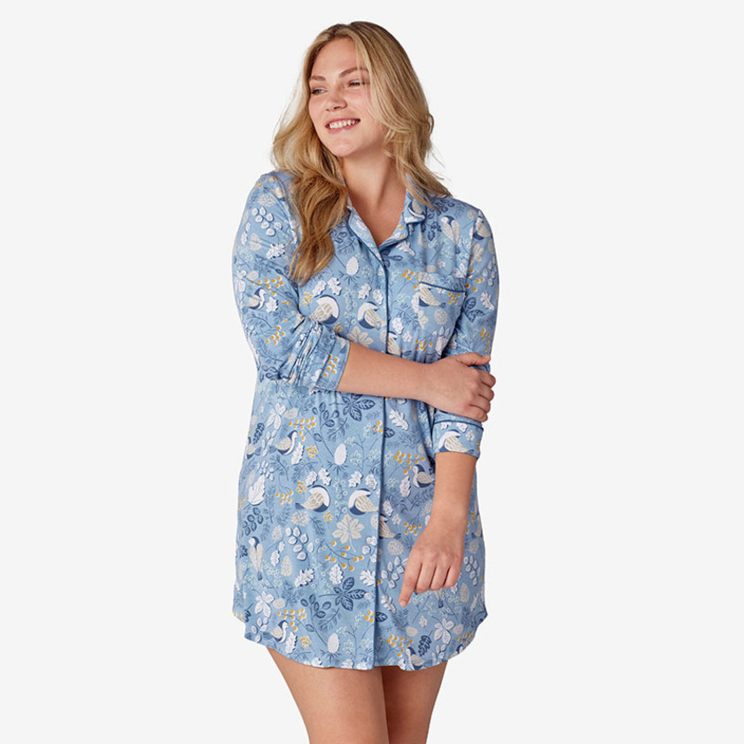 TENCEL™ Modal Jersey Knit Nightshirt