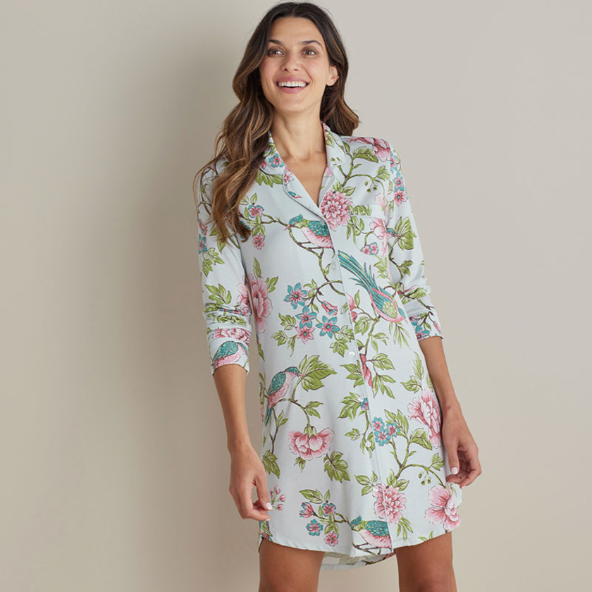 TENCEL™ Modal Jersey Knit Nightshirt