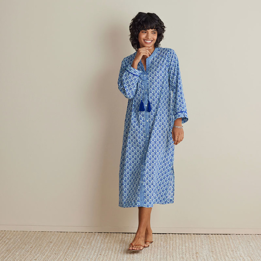 Printed Voile Women's Caftan
