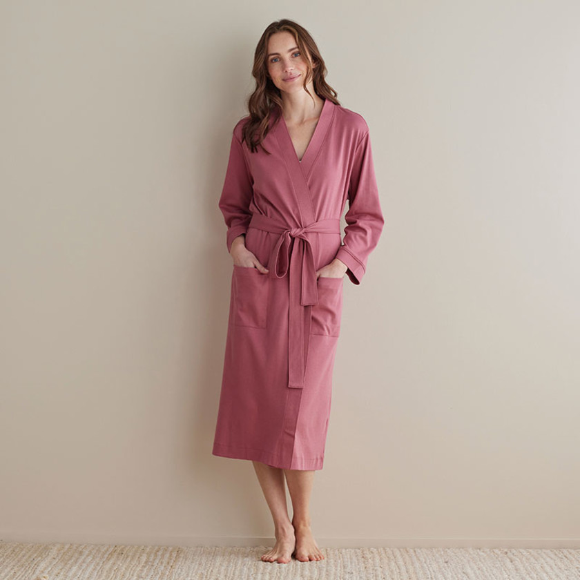 Pima Cotton Kimono Robe