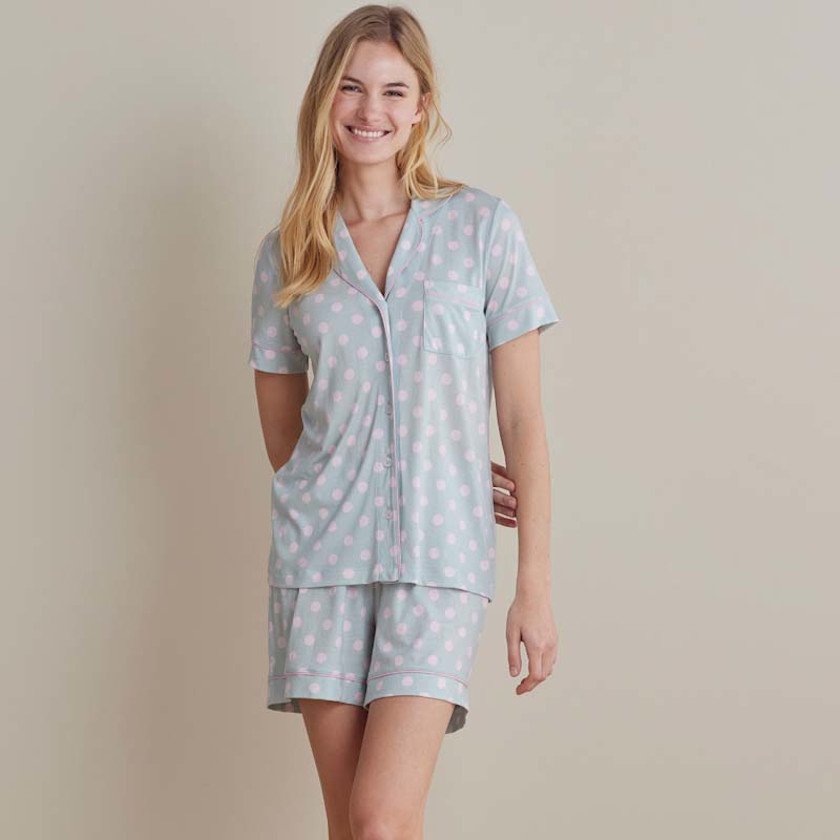 Cotton Modal Women's Shorts Set