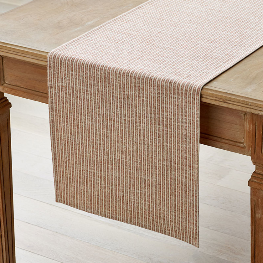 Textured Stripe Table Runner