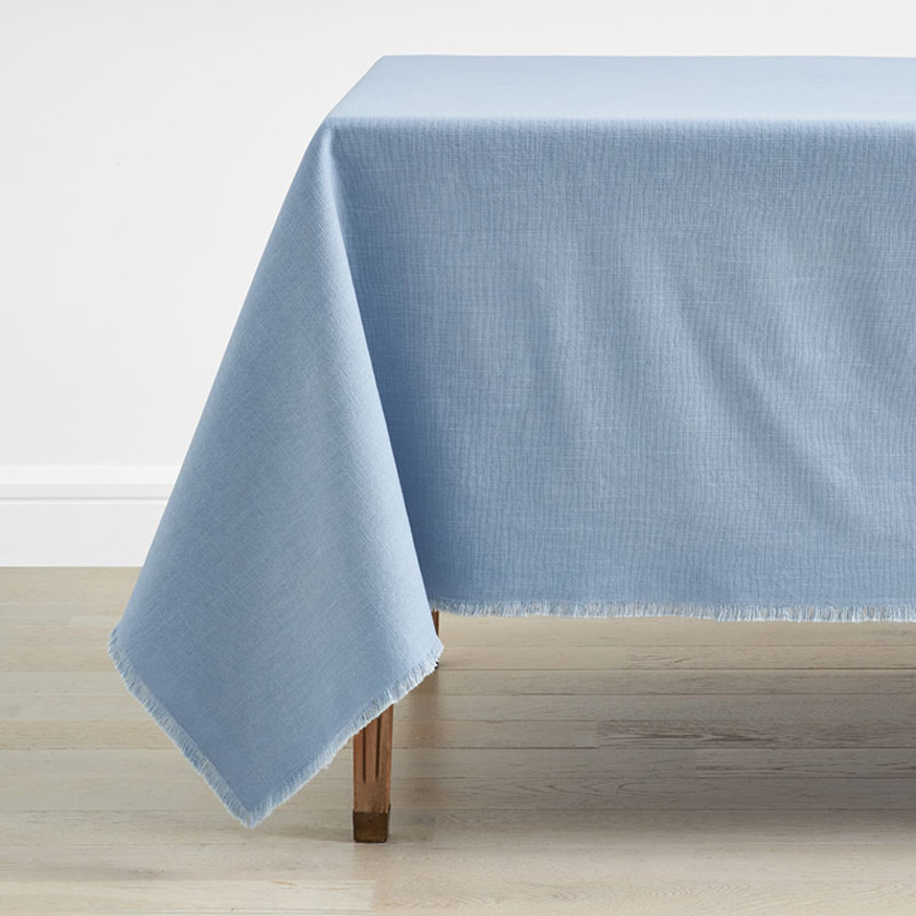 Solid Fringe Tablecloth