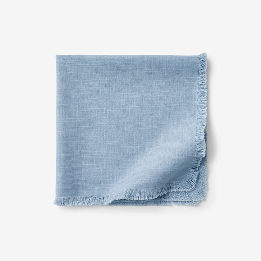 Solid Fringe Napkins, Set of 4