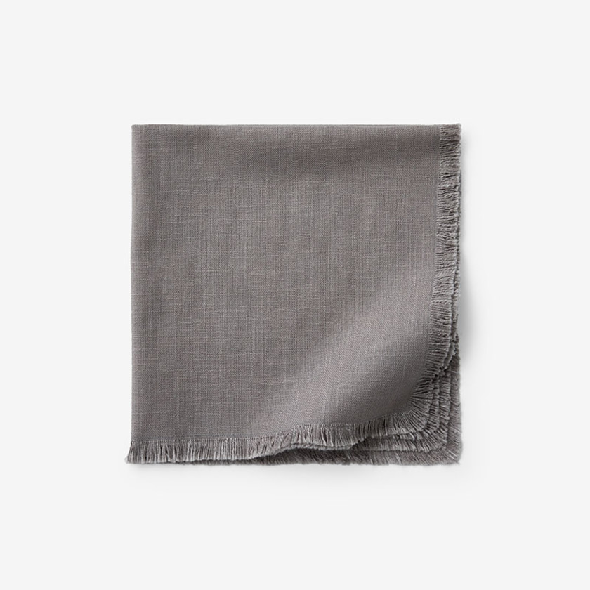 Solid Fringe Napkins, Set of 4