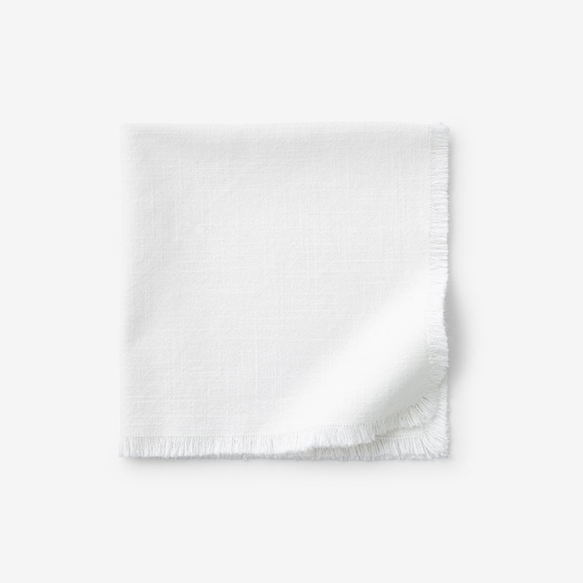 Solid Fringe Napkins, Set of 4