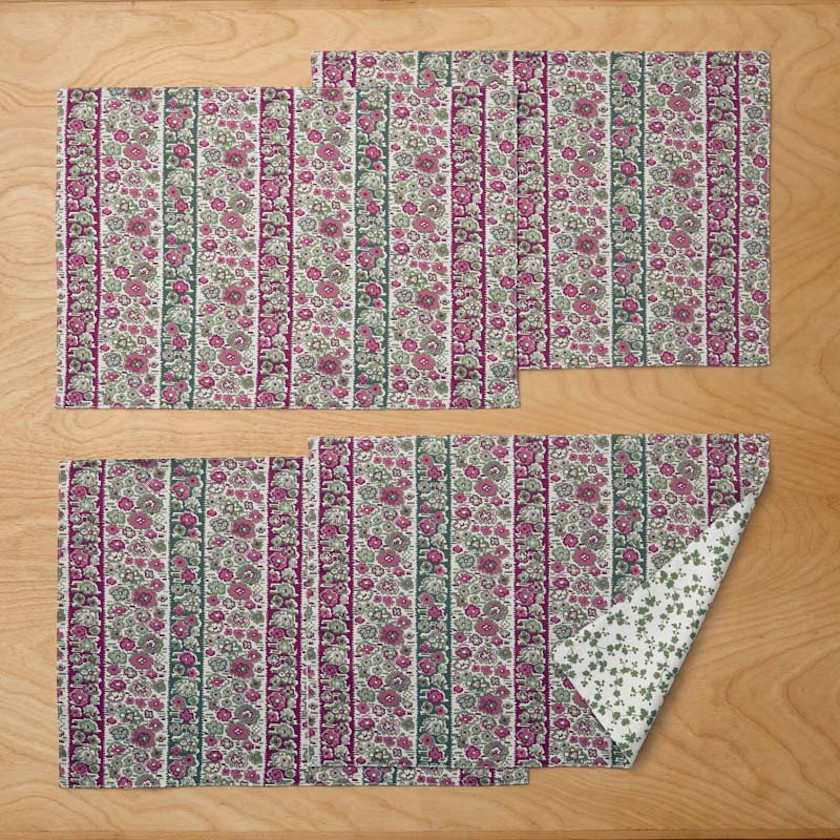 Antara Reversible Placemats, Set of 4