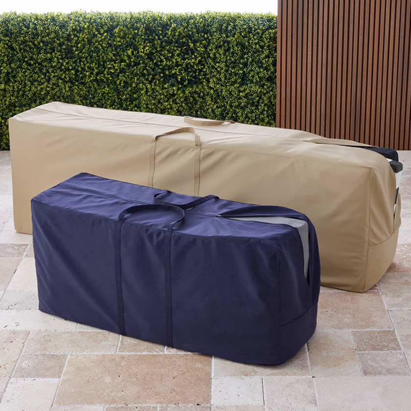 Outdoor Cushion Storage Bag - Khaki, Small/Medium,Khaki