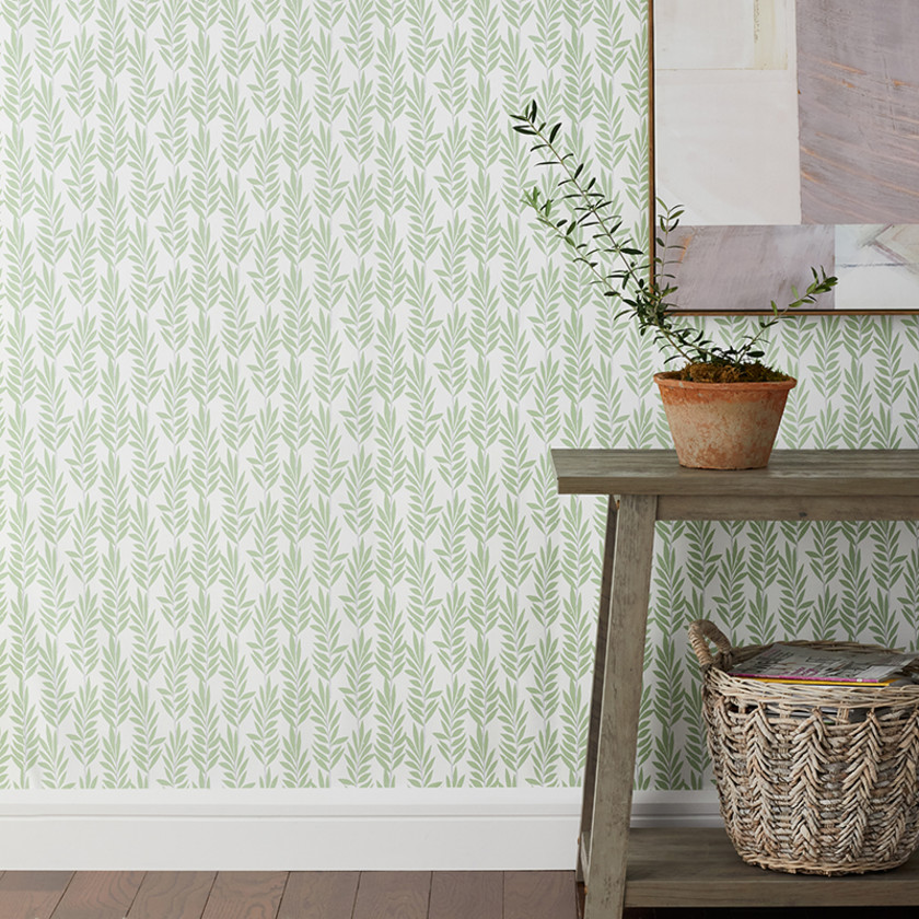 Vine Wallpaper - Green,Vine Green