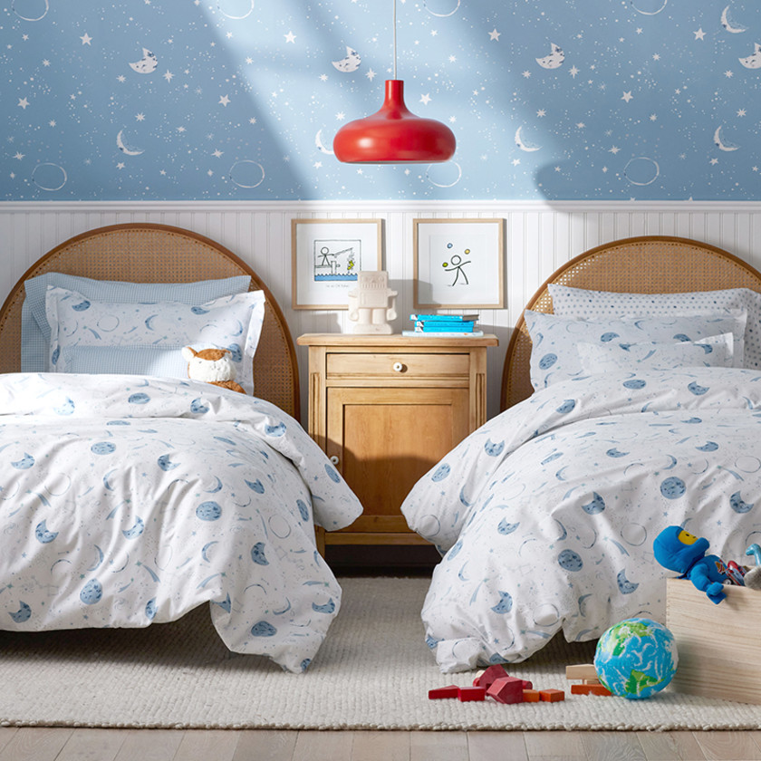 Night Sky Wallpaper - Blue,Night Sky Blue