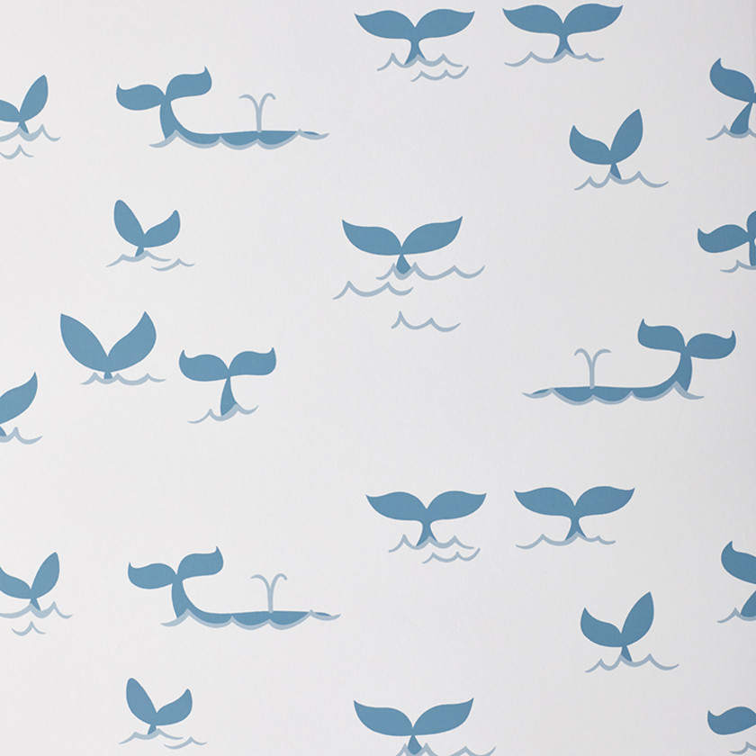 Whale Splash Wallpaper