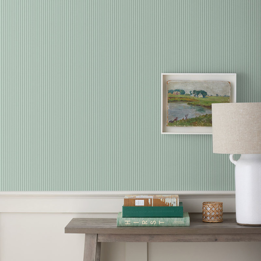 Stripes Wallpaper - Green,Green