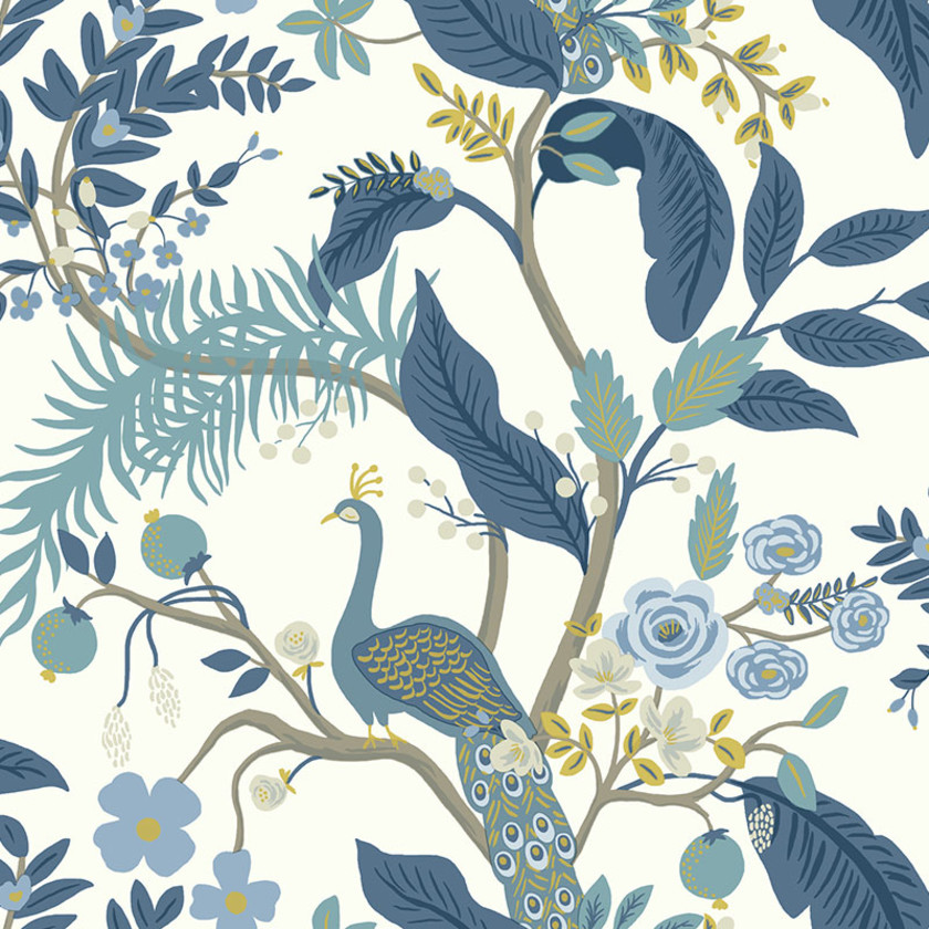 Peacock Traditional Wallpaper