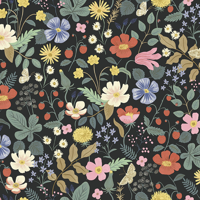 Strawberry Fields Traditional Wallpaper