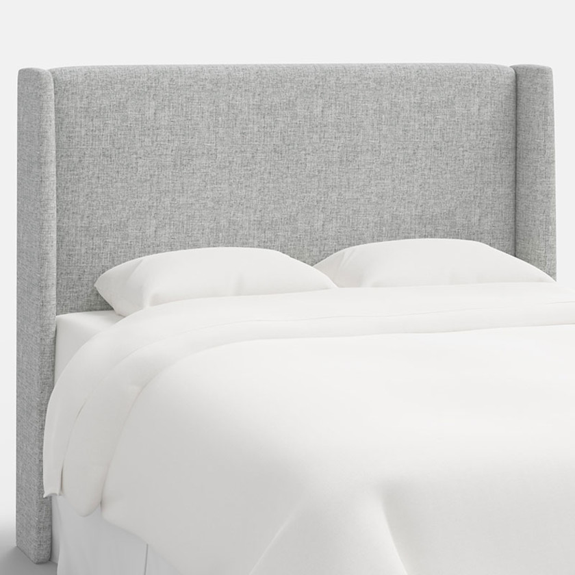 Gramercy Textured Linen Headboard - Pumice, Twin,Pumice