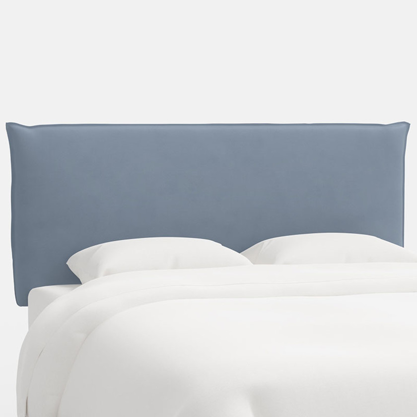Sutton Velvet Headboard - Ocean, Twin,Ocean