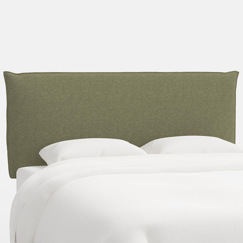 Sutton Textured Linen Headboard - Laurel, Twin,Laurel