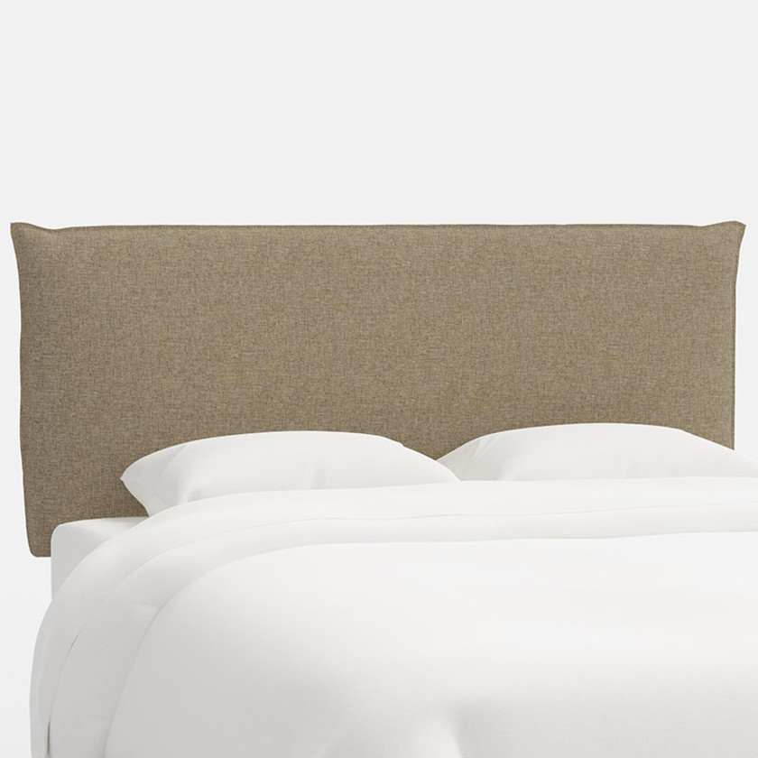 Sutton Textured Linen Headboard - Linen, Twin,Linen