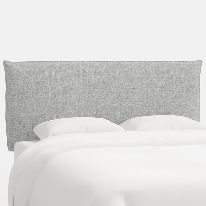 Sutton Textured Linen Headboard - Pumice, Twin,Pumice
