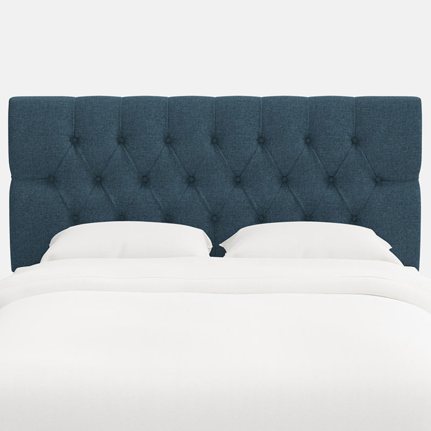 Park Tufted Textured Linen Headboard