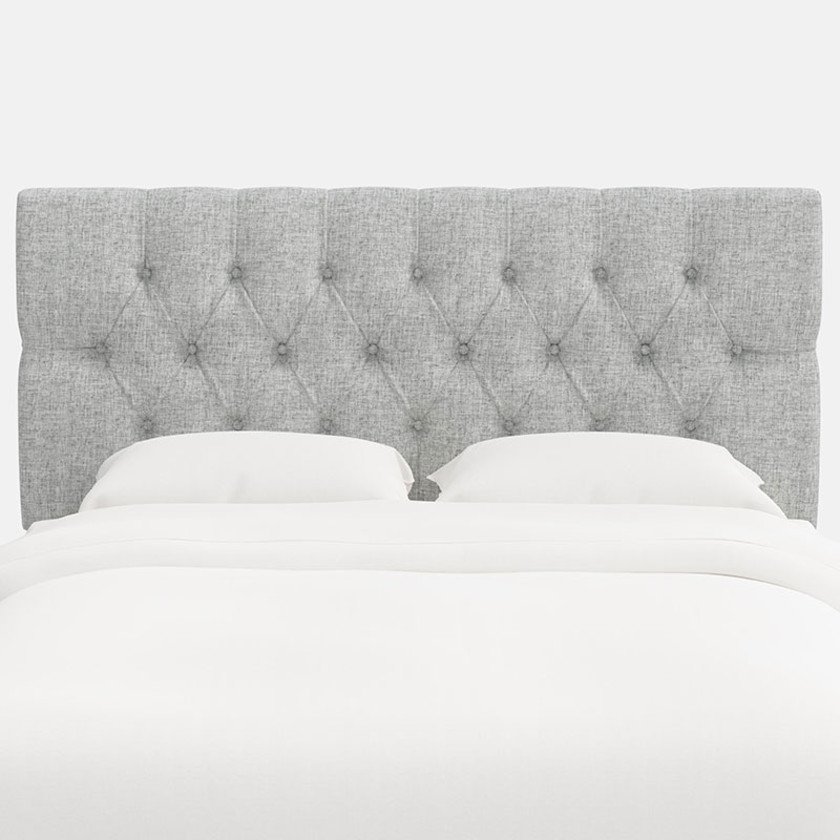 Park Tufted Textured Linen Headboard