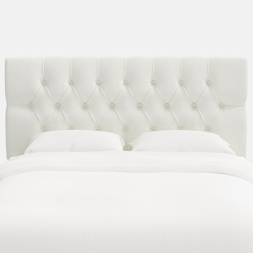 Park Tufted Textured Linen Headboard