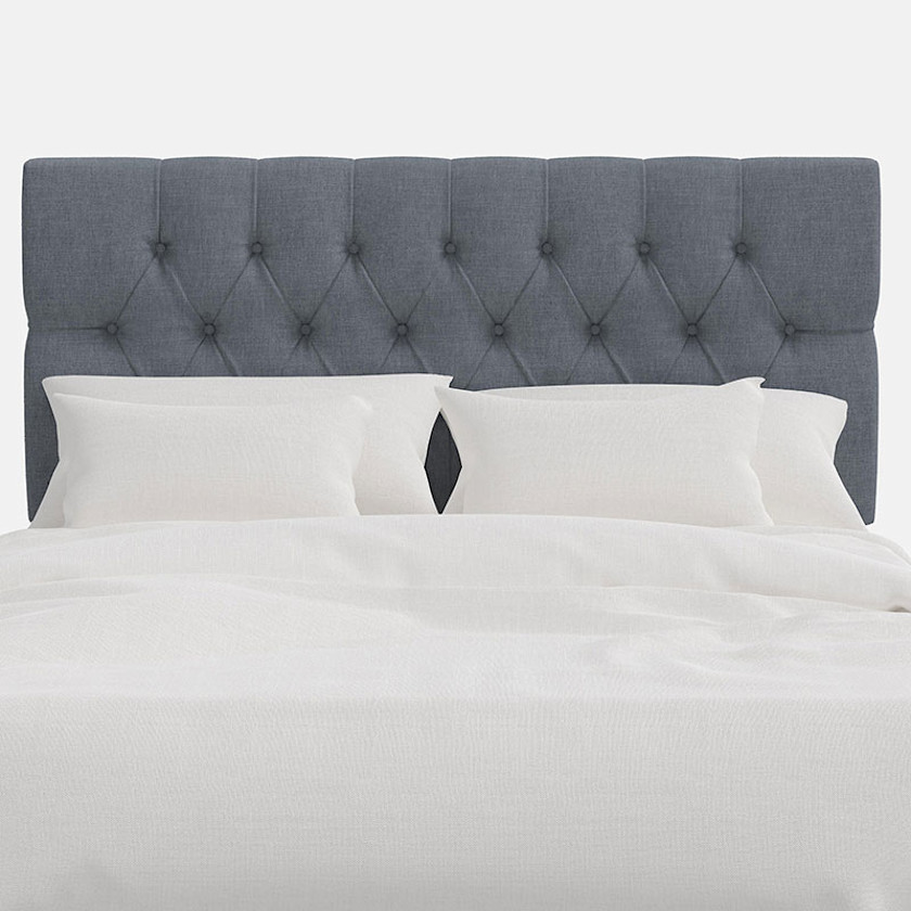 Park Tufted Textured Linen Headboard