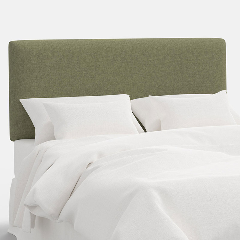 Tribeca Textured Linen Headboard - Laurel, Twin,Laurel