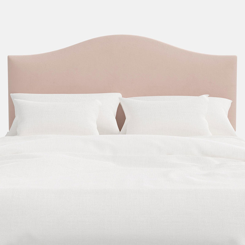 Saddle Velvet Headboard