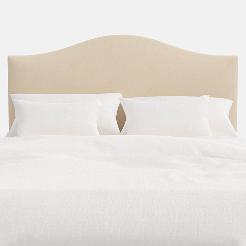 Saddle Velvet Headboard